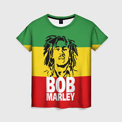 Женская футболка Bob Marley