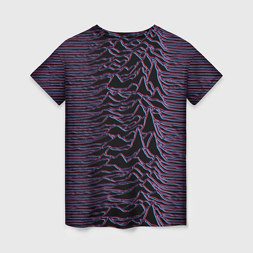 Женская футболка Joy Division Glitch / 3D-принт – фото 2