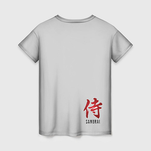 Женская футболка Samurai / 3D-принт – фото 2