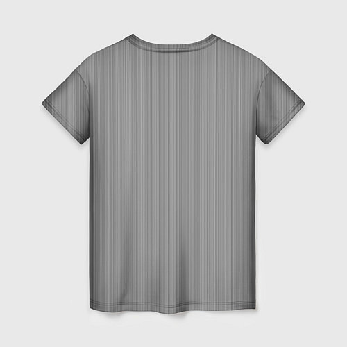 Женская футболка Серый / 3D-принт – фото 2