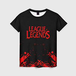 Женская футболка League of legends