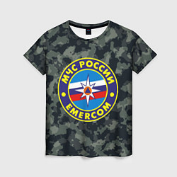Женская футболка МЧС России
