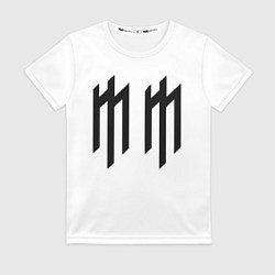 Футболка женская Marilyn Manson, цвет: 3D-принт