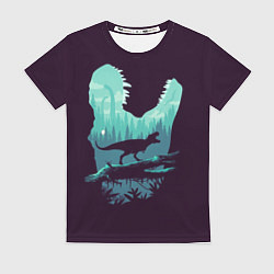 Женская футболка T-Rex