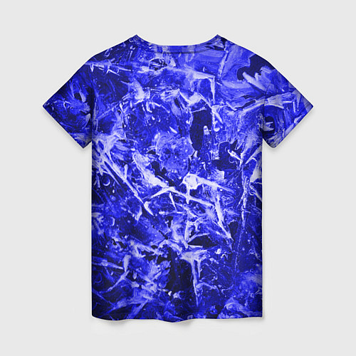 Женская футболка Dark Blue Gan / 3D-принт – фото 2
