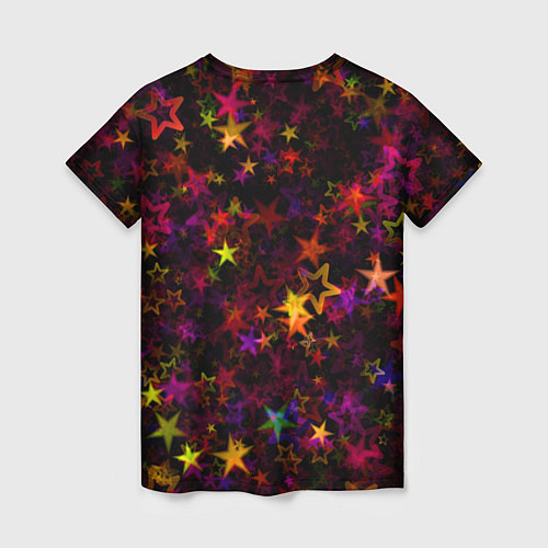 Женская футболка Stars / 3D-принт – фото 2