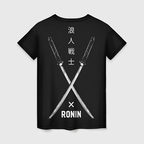 Женская футболка Ronin / 3D-принт – фото 2