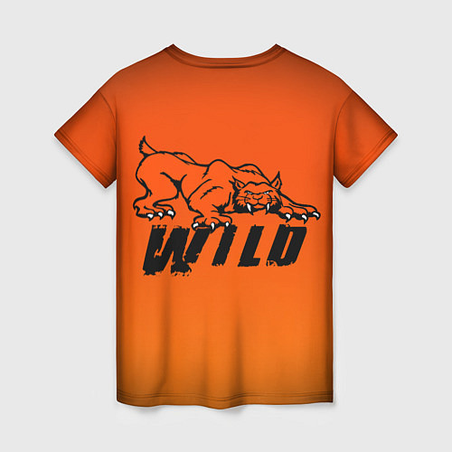 Женская футболка WildДикий / 3D-принт – фото 2