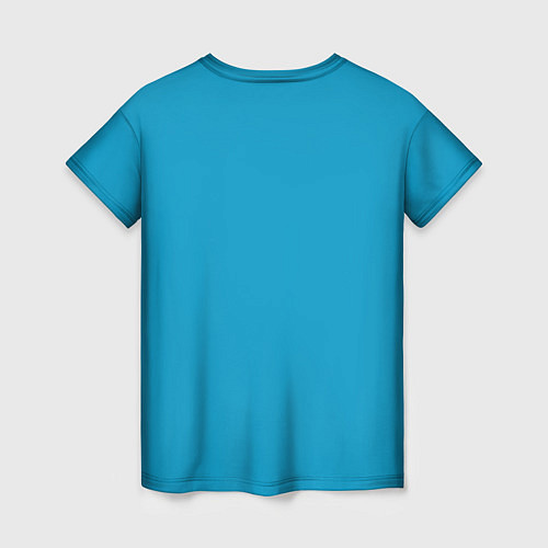 Женская футболка Dady Shark / 3D-принт – фото 2