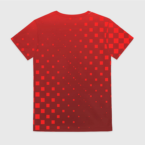 Женская футболка Дзюба / 3D-принт – фото 2