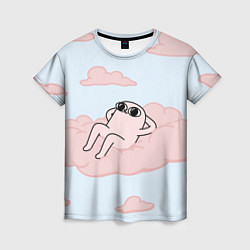 Женская футболка Мем