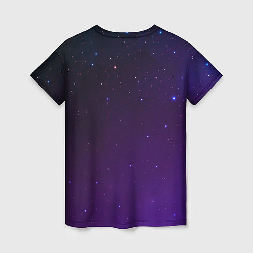 Женская футболка Гражданин Вселенной / 3D-принт – фото 2