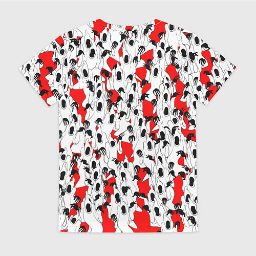 Женская футболка Haunted Family / 3D-принт – фото 2