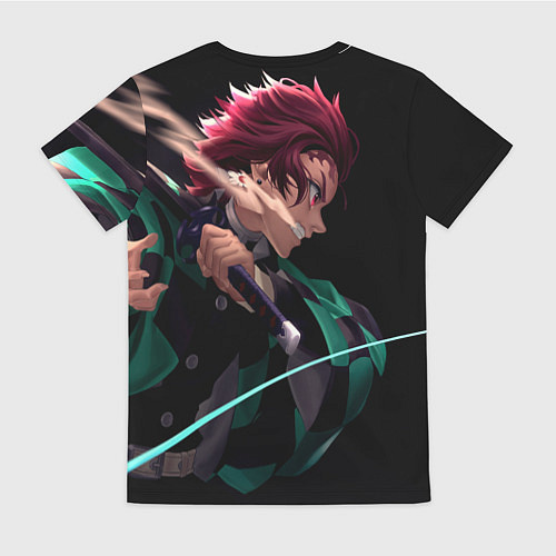 Женская футболка ТАНДЖИРО / 3D-принт – фото 2