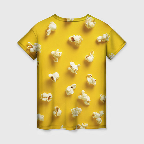 Женская футболка Попкорн / 3D-принт – фото 2