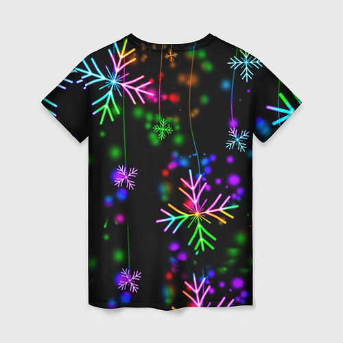 Женская футболка Among Us New Year / 3D-принт – фото 2