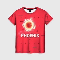 Женская футболка Phoenix