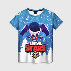 Женская футболка Brawl Stars Эдгар