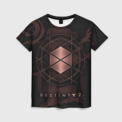 Футболка женская DESTINY, TITAN, цвет: 3D-принт