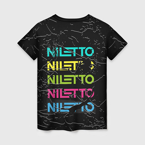 Женская футболка NILETTO / 3D-принт – фото 2