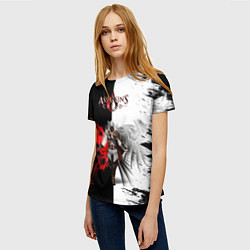 Футболка женская ASSASSINS CREED, цвет: 3D-принт — фото 2