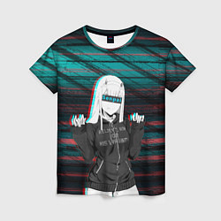 Женская футболка Zero Two Senpai