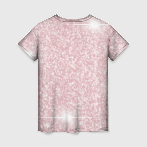 Женская футболка Рождественский олень / 3D-принт – фото 2