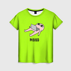 Женская футболка Mood