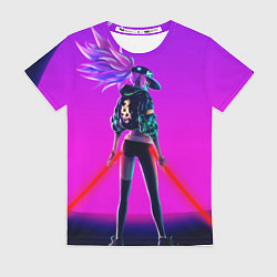 Футболка женская KDA Akali, цвет: 3D-принт