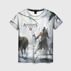 Футболка женская Assassin’s Creed 3, цвет: 3D-принт