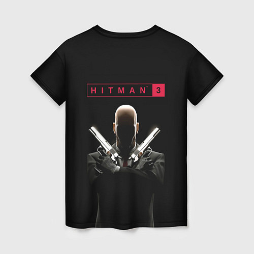 Женская футболка Hitman III / 3D-принт – фото 2