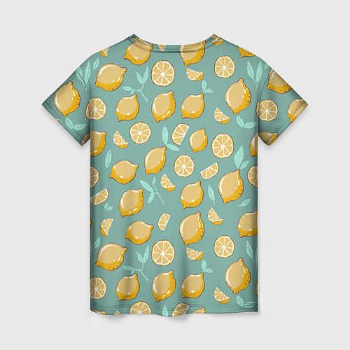 Женская футболка Lemon / 3D-принт – фото 2