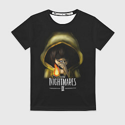 Футболка женская Little Nightmares 2 Тссс, цвет: 3D-принт