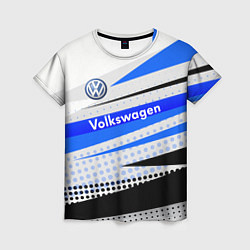 Футболка женская Volkswagen, цвет: 3D-принт