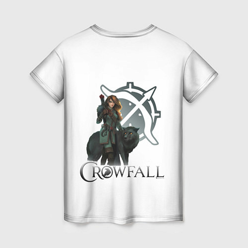 Женская футболка Crowfall Ranger / 3D-принт – фото 2