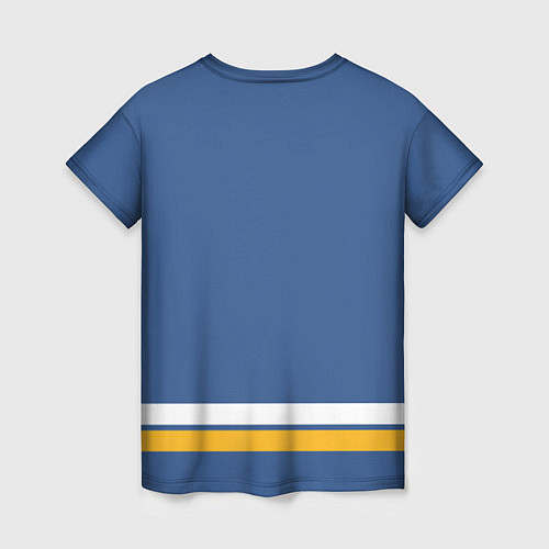 Женская футболка Сент-Луис Блюз Форма1 / 3D-принт – фото 2