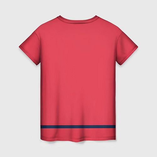 Женская футболка Вашингтон Кэпиталз Форма1 / 3D-принт – фото 2