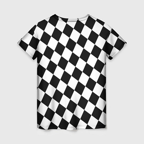 Женская футболка Шахматы / 3D-принт – фото 2