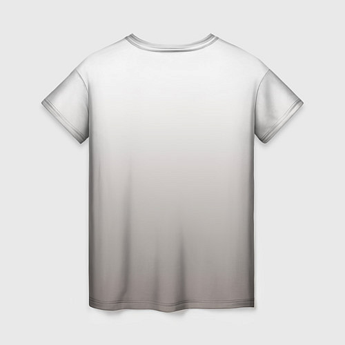 Женская футболка Французский бульдог сердечко / 3D-принт – фото 2