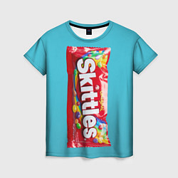 Футболка женская Skittles original, цвет: 3D-принт