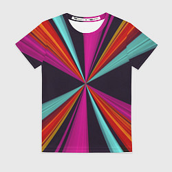 Футболка женская Полосы, цвет: 3D-принт