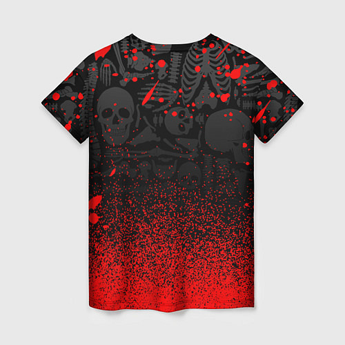 Женская футболка CANNIBAL CORPSE / 3D-принт – фото 2