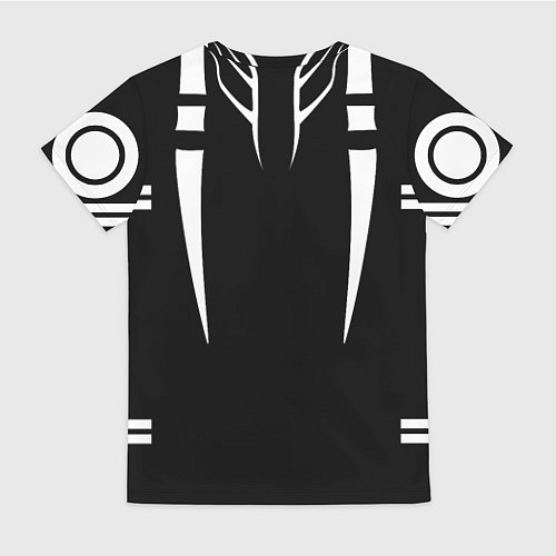 Женская футболка ИТАДОРИ ТАТУ JUJUTSU KAISEN / 3D-принт – фото 2