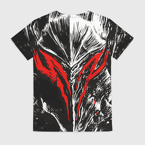 Женская футболка BERSERK / 3D-принт – фото 2
