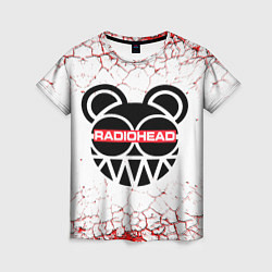 Футболка женская Radiohead, цвет: 3D-принт