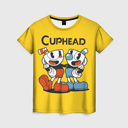 Футболка женская CUPHEAD, цвет: 3D-принт