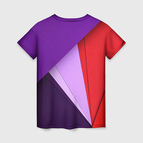 Женская футболка ORIGAMI / 3D-принт – фото 2