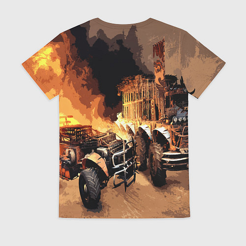 Женская футболка Crossout Online / 3D-принт – фото 2