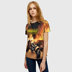 Футболка женская Crossout Online, цвет: 3D-принт — фото 2