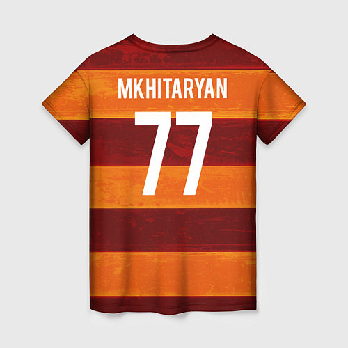 Женская футболка Henrikh Mkhitaryan Roma / 3D-принт – фото 2